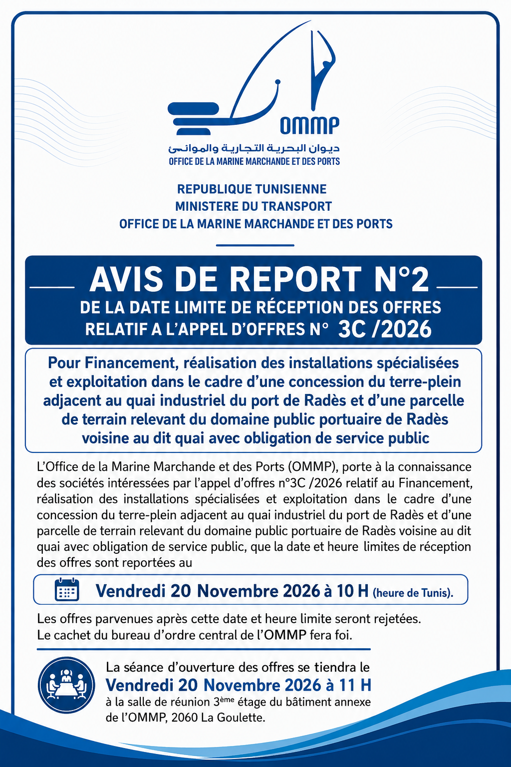 avis de report 02 - ommp
